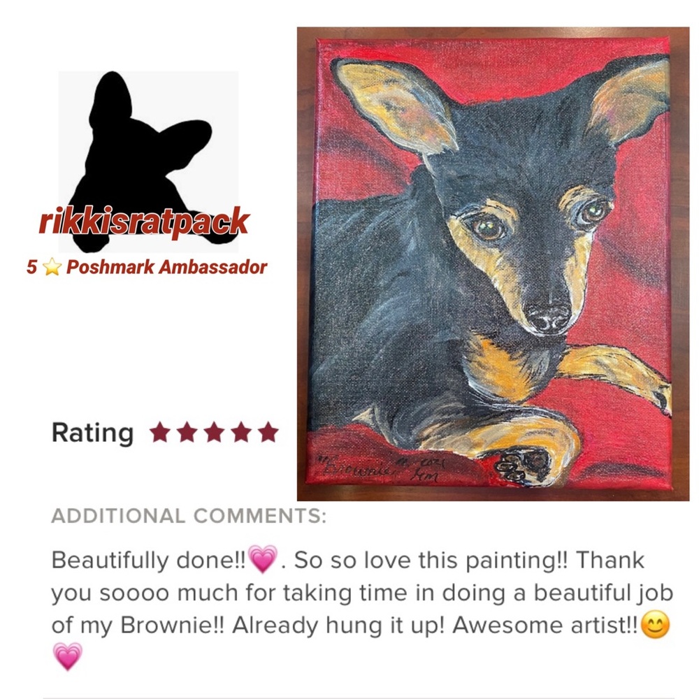 RIKKISRATPACK CUSTOM PORTRAIT BROWNIE CHIHUAHUA